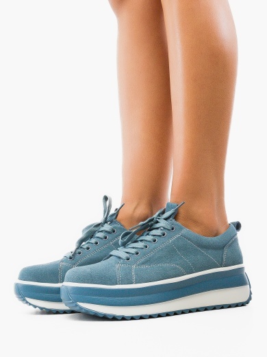 Sneakers dama Oliver Albastri