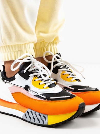 Sneakers dama Tori Portocalii