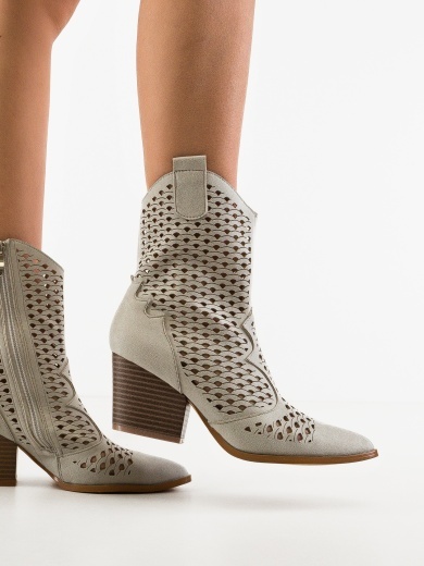 Botine dama Cameron Gri