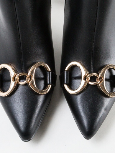 Botine dama Coates Negre