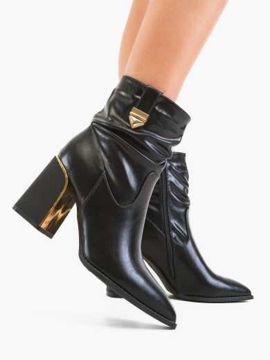 Botine dama Malaika Negre