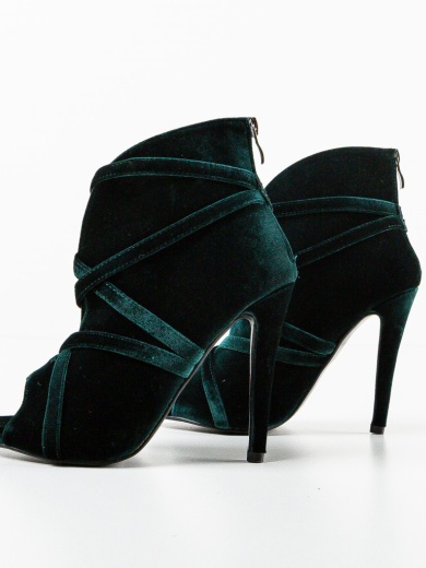 Botine Flores Verzi
