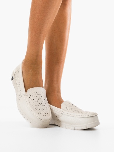 Espadrile dama Skrell Albe