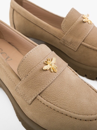 Pantofi casual dama Fosere Khaki