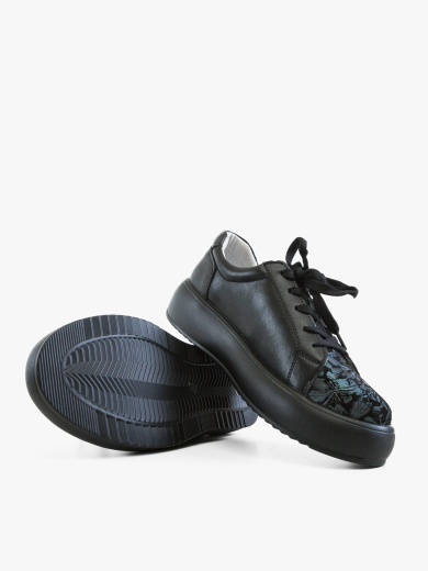 Pantofi Casual Floray Negri