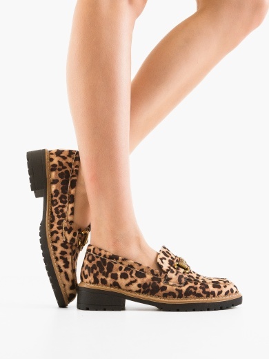 Pantofi Casual Londrey Animal Print
