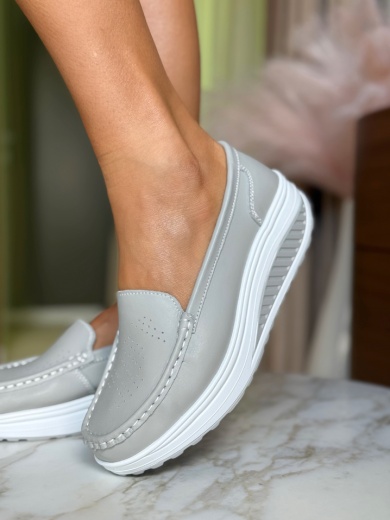 Pantofi Casual Musta Gri