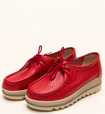 Pantofi Casual Torino Rosii