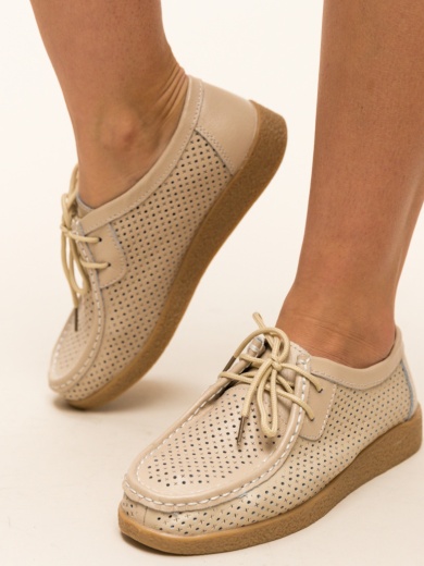 Pantofi Casual Yorker Bej