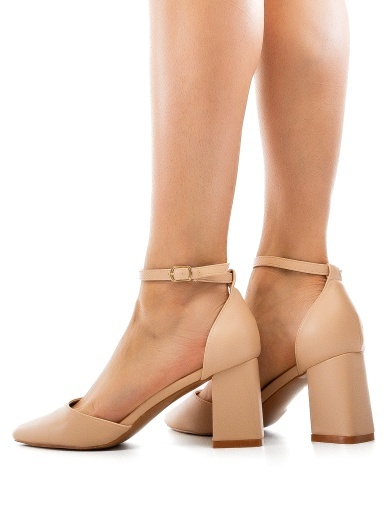 Pantofi dama Abes Bej