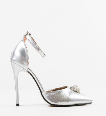 Pantofi dama Arahan Argintii 2