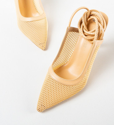 Pantofi dama Carey Bej