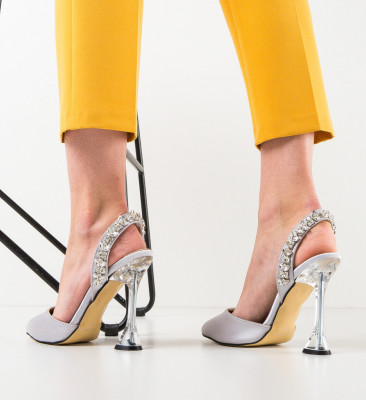 Pantofi dama Mercury Argintii