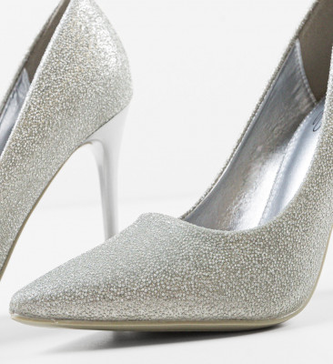 Pantofi dama Nikhil Argintii