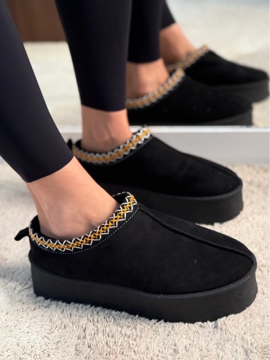 Papuci tip Ug Koba Negre