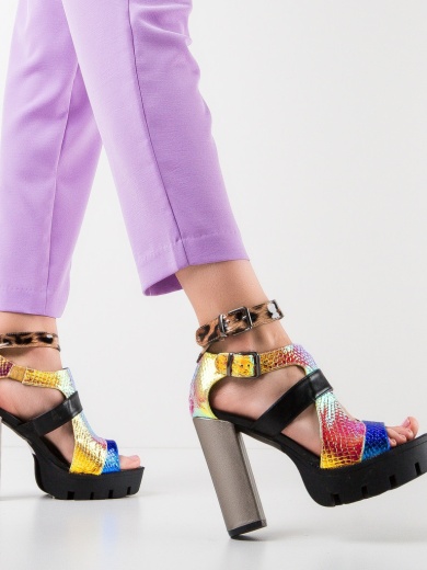 Sandale dama Franky Multicolor
