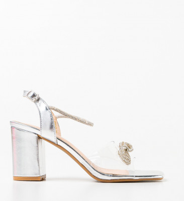 Sandale dama Sampion Argintii