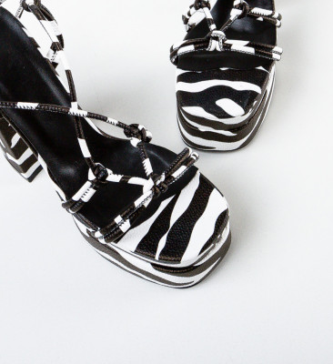 Sandale dama Zebras Multi