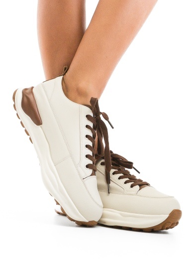 Sneakers dama Bailey Bej 5