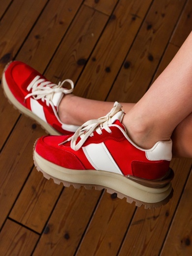 Sneakers dama Contares Rosii