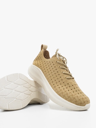 Sneakers dama Lau Khaki