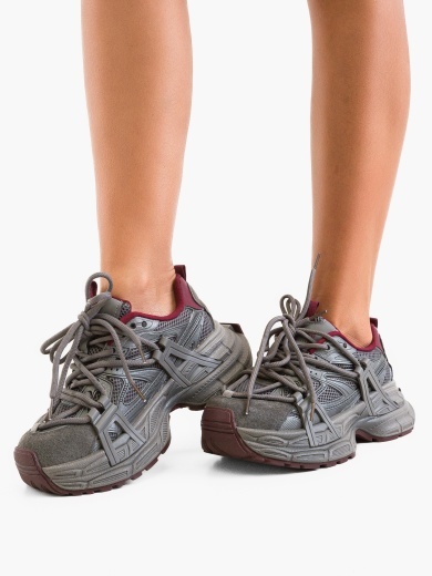 Sneakers dama Okkos Gri