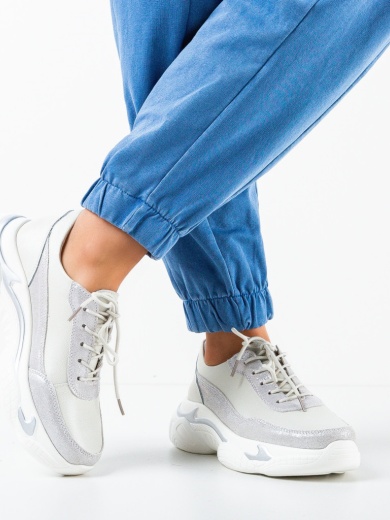 Sneakers dama Recul Argintii