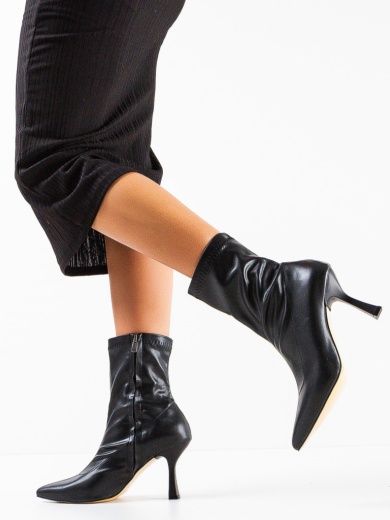 Botine dama Lely Negre