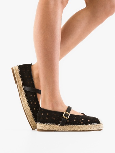 Espadrile dama Richie Negre