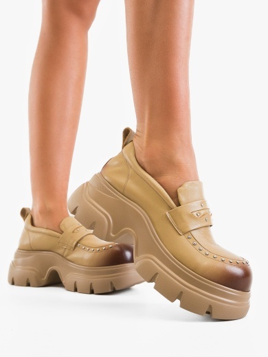 Pantofi Casual Allen Bej