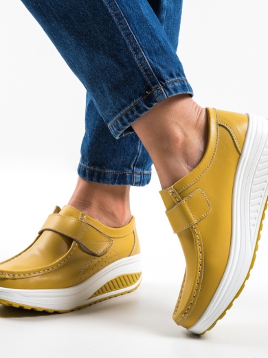 Pantofi Casual Marko Galbeni