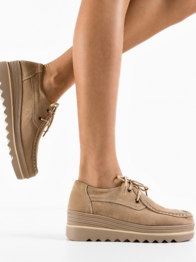 Pantofi Casual Sagrio Bej