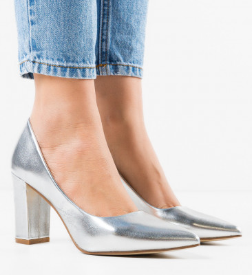 Pantofi dama Haney Argintii
