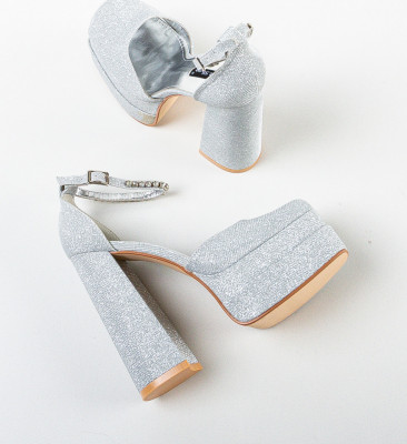 Pantofi dama Kierran Argintii
