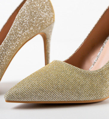 Pantofi dama Sharp Aurii