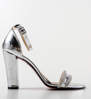 Sandale dama Benre Argintii