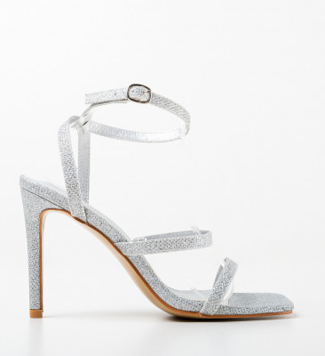 Sandale dama Bijoux Argintii