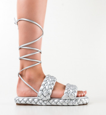 Sandale dama Loyt Argintii