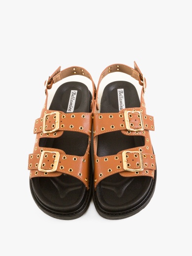 Sandale dama Rhea Camel