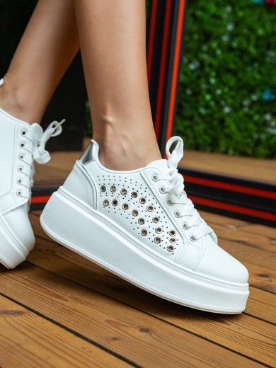 Sneakers dama Ania Argintii