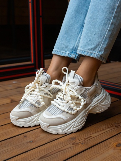 Sneakers dama Lyud Bej