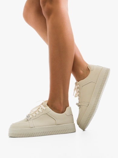 Sneakers dama Myrga Bej