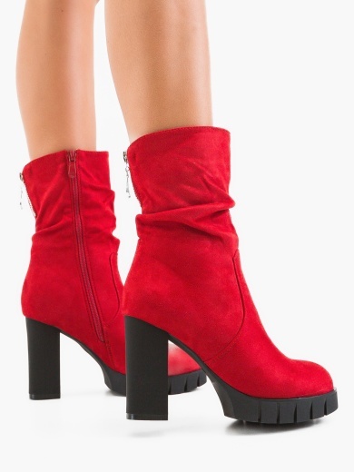 Botine dama Aluran Rosii