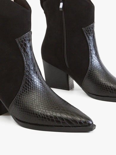 Botine dama Brebly Negre