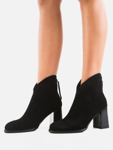 Botine dama Larry Negre