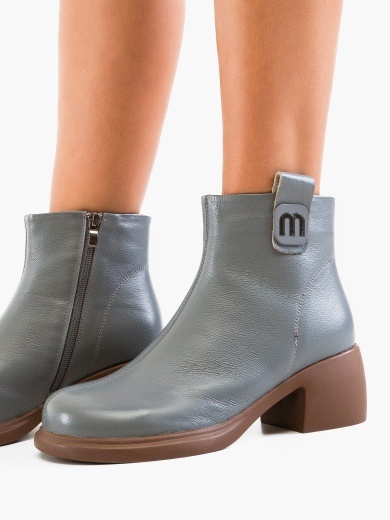 Botine dama Safta Gri