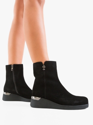 Botine dama Simina Negre