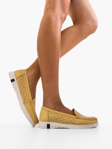 Espadrile dama Skrell Galbene