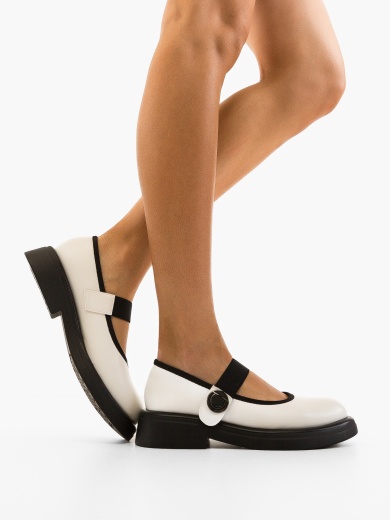 Pantofi Casual Adem Albi