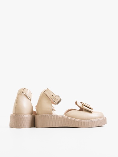Pantofi Casual dama Hammbe Bej 2